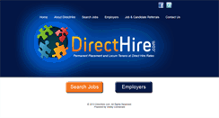 Desktop Screenshot of directhire.com